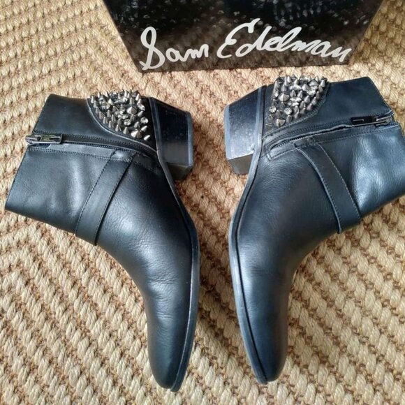 Sam Edelman Spike Ankle Boots - Picture 3 of 10
